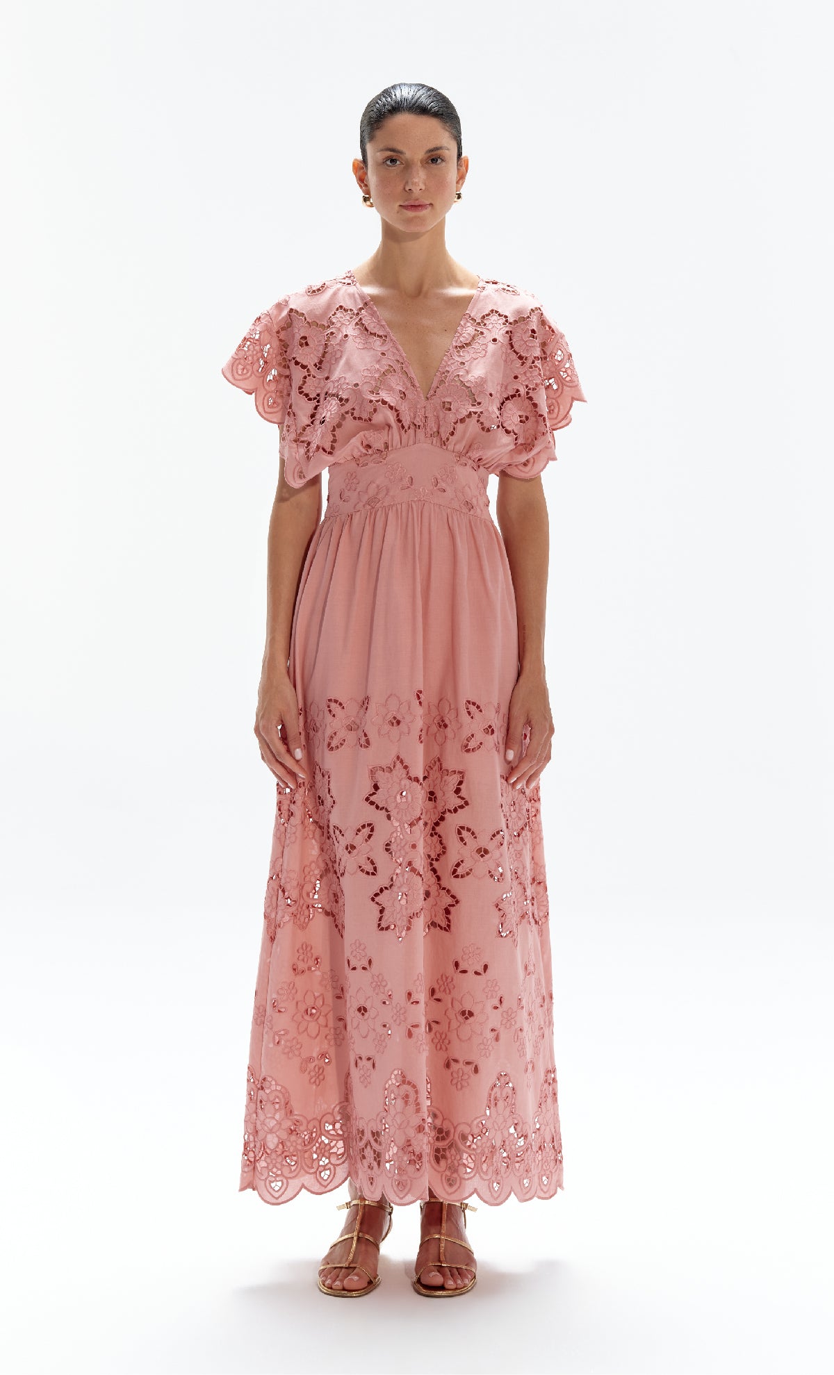 Juliana Coral midi dress Especia Juliana Coral midi dress Especia
