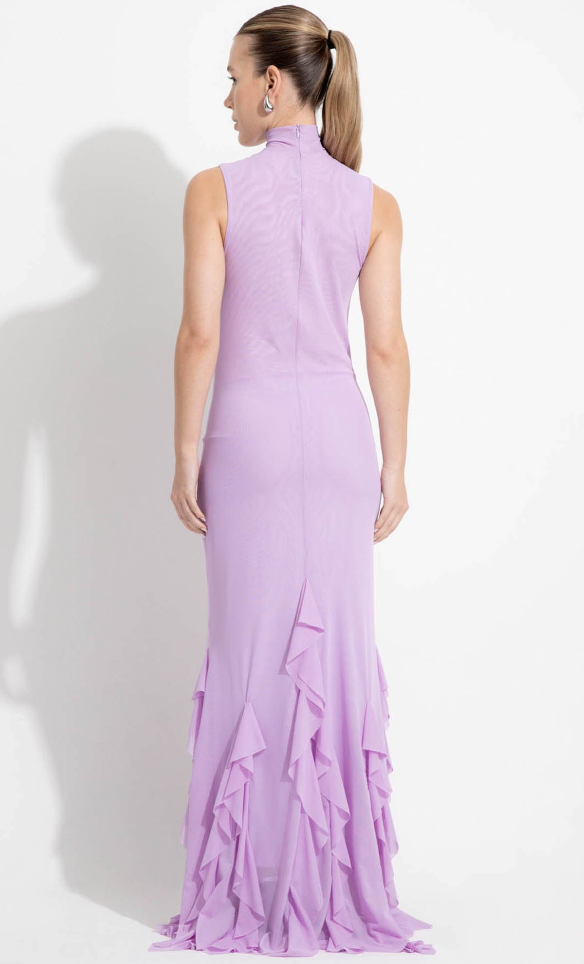 Aneta Lilac Maxi Dress