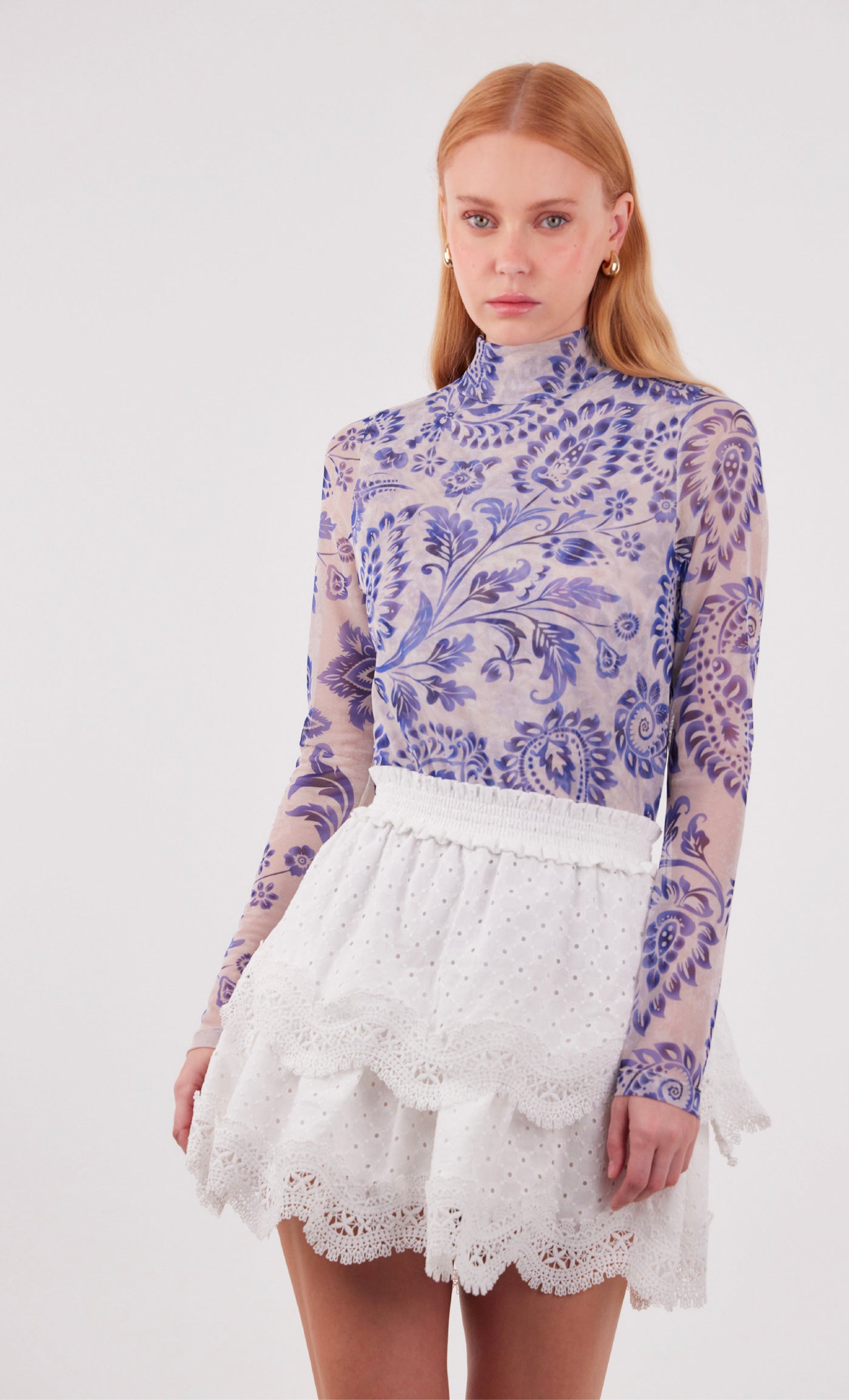 Colza Pottery blouse top