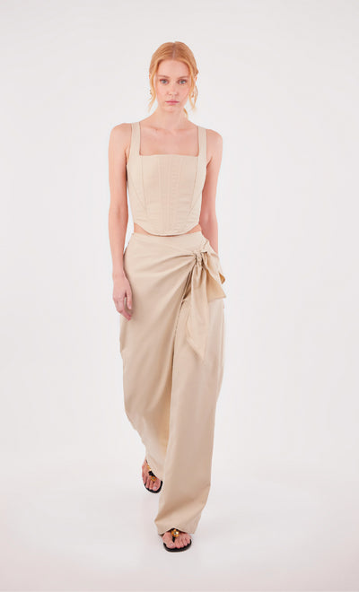 Tritoma Sand Crop top