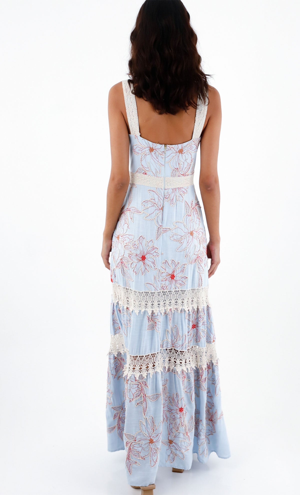 Plumeria Maxi Dress