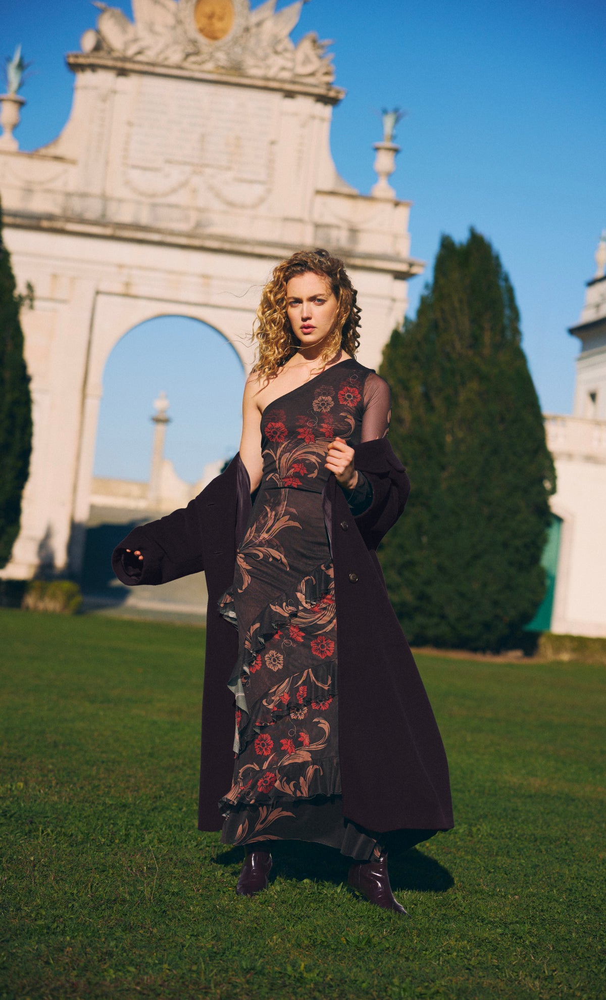 Glowvine Arabesque maxi Dress for Women