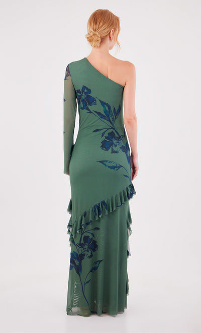 Glowvine Green Maxi dress