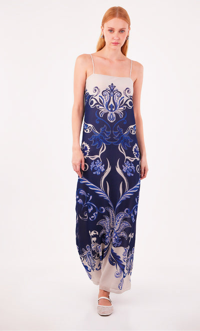 Java Tiles maxi dress