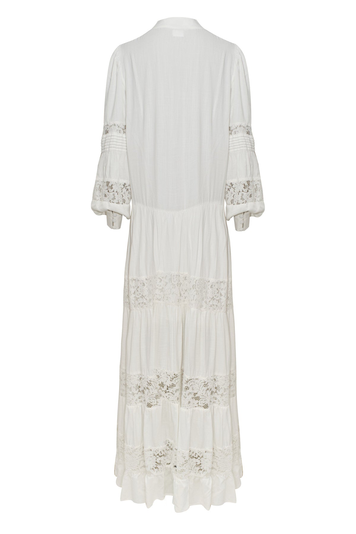 Matricaria Off White Maxi Dress