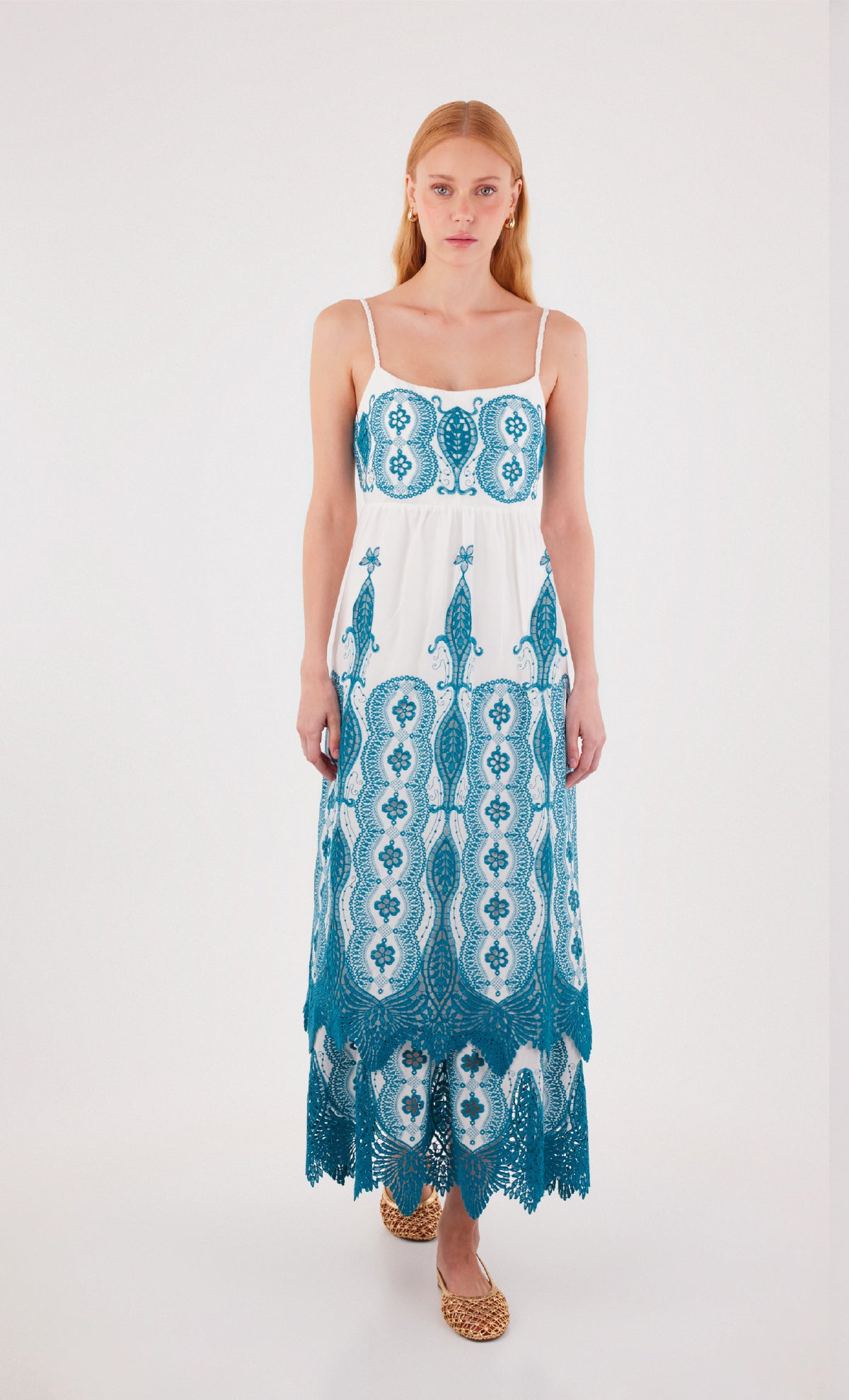 Egeo midi dress