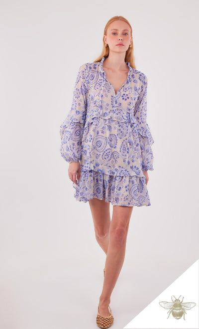 Mediterranea Pottery mini dress