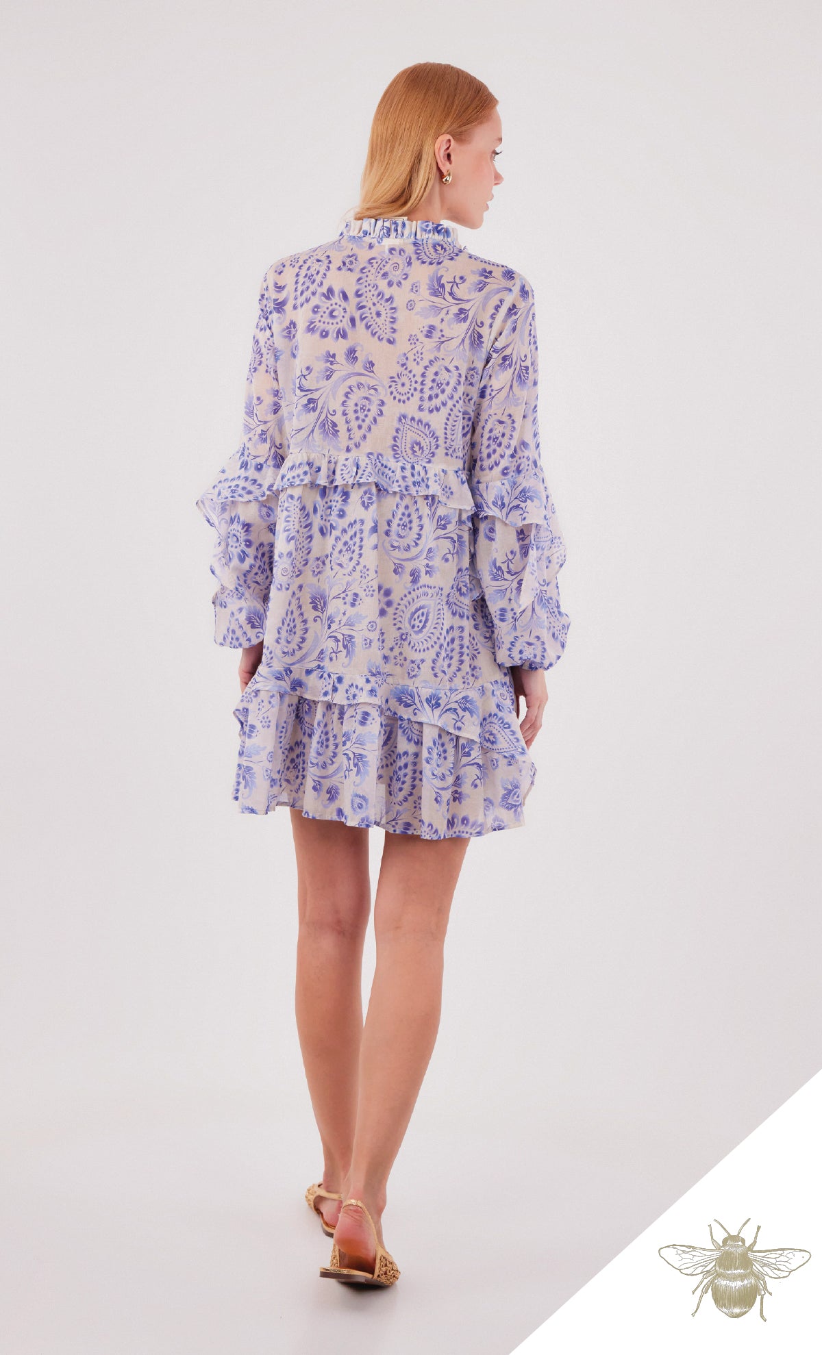 Mediterranea Pottery mini dress