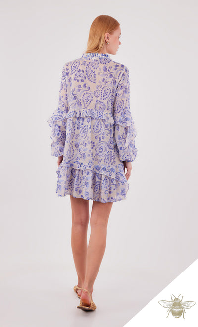 Mediterranea Pottery mini dress