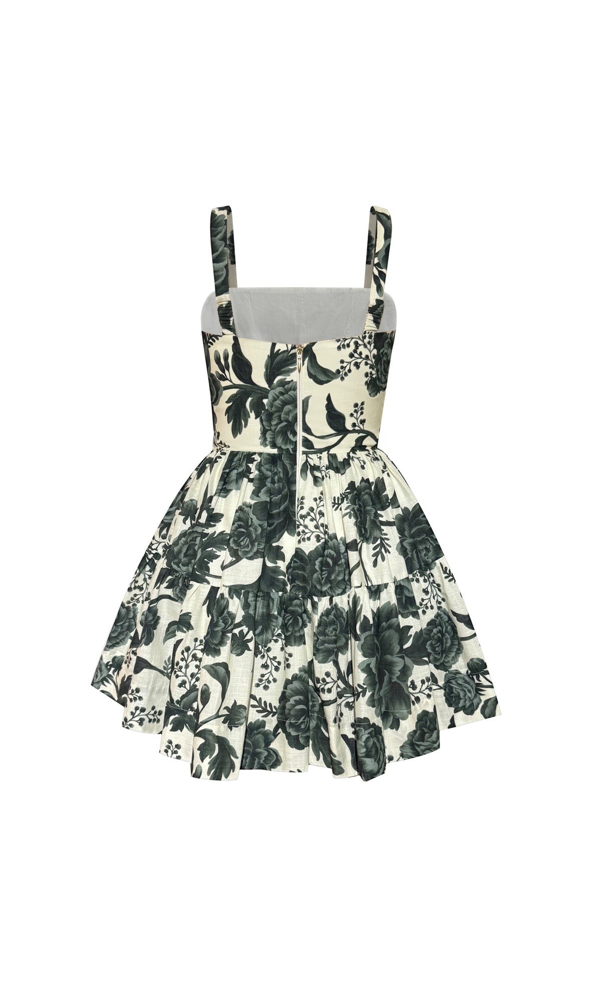 Arvensis Olive mini dress