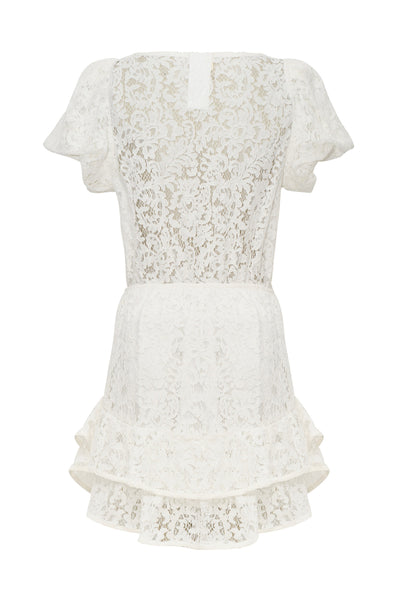 Wisteria Off White Mini Dress